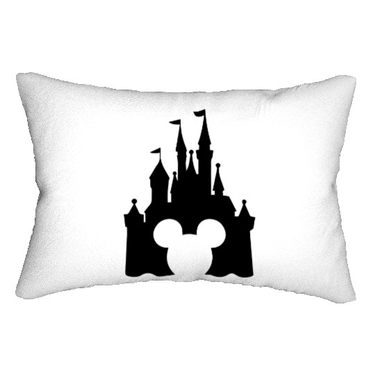 Disney Castle Mickey Lumbar Pillows, Mickey Mouse Castle Lumbar Pillows, Mickey Ears Disneyworld, Disney Castle Lumbar Pillows, Disney Vacation Lumbar Pillows, Disney Trip