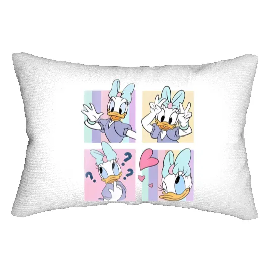 Disney Daisy Duck Lumbar Pillows, Disney Girls Lumbar Pillows