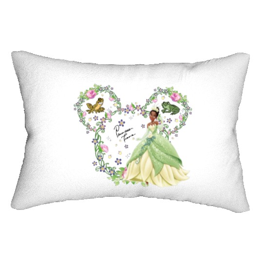 Tiana Princess Lumbar Pillows, Disney Tiana Lumbar Pillows, Disney Princess Lumbar Pillows