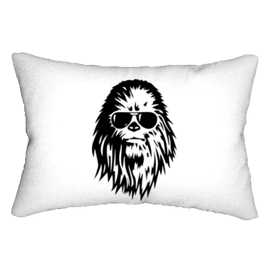 Chewbacca With Sunglasses Star Wars  Lumbar Pillows , Disney Lumbar Pillows