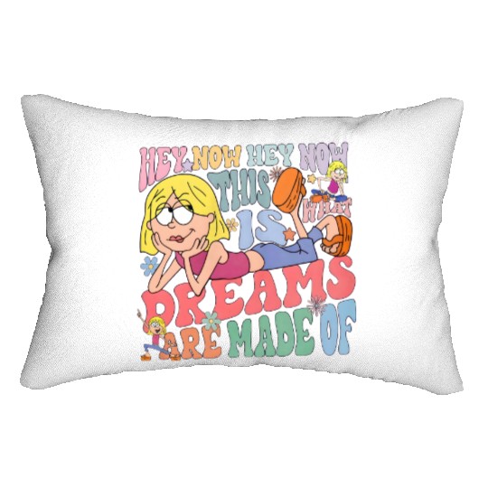 Vintage Disney Lizzie McGuire Lumbar Pillows, This Is What Dreams Are Made Of Lumbar Pillows