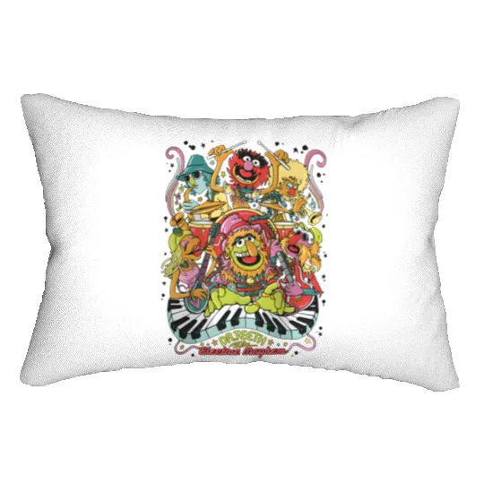 Vintage Disney Muppets Show Lumbar Pillows, The Muppets Lumbar Pillows