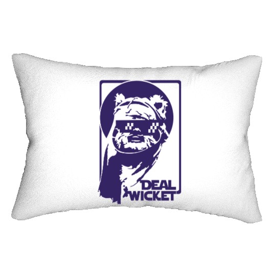 Disney-Star-Wars Shirt, Vintage Nub-Nub Ewok Camp Shirt, Wicket Ewoks Shirt, Forest Summer Camp Lumbar Pillows