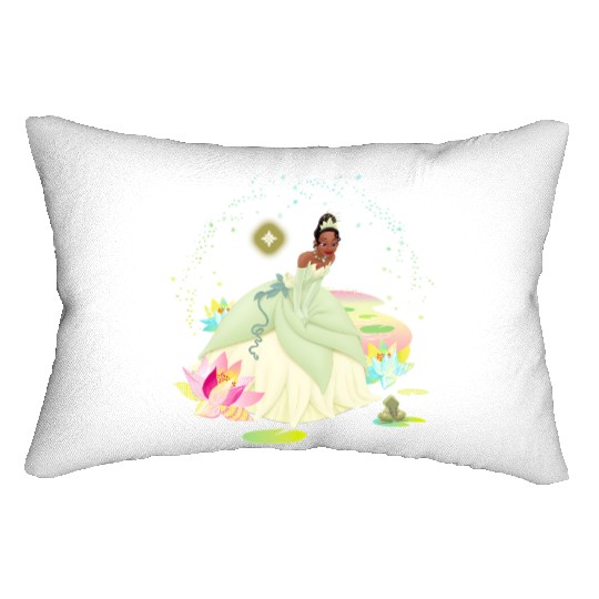 Disney The Princess and The Frog Tiana on a Bayou Lumbar Pillows