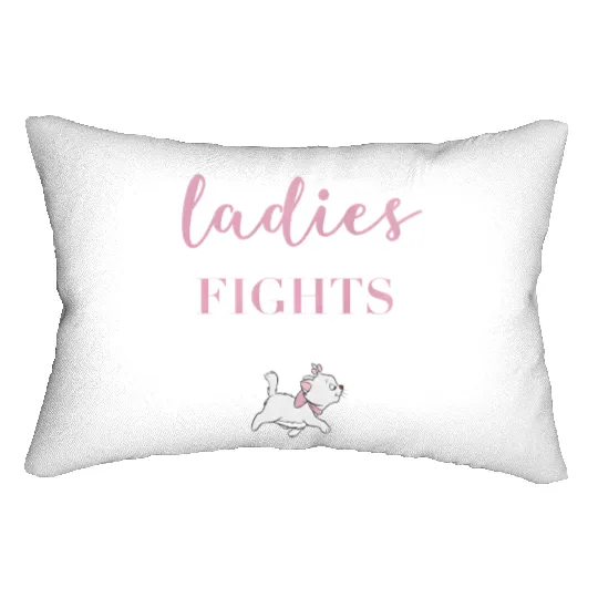 Disney The Aristocats Marie Ladies Don't Start Fights Lumbar Pillows,Disneyland Epcot Family Matching Lumbar Pillows