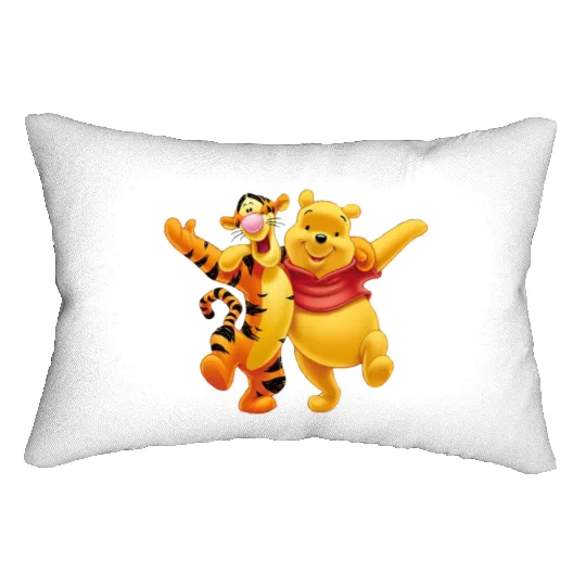 Winnie The Pooh Lumbar Pillows, Pooh And Tiger Lumbar Pillows, Disney Lumbar Pillows, Disney Pooh Lumbar Pillows, Winnie The Pooh Lover Lumbar Pillows, Disney Family Lumbar Pillows, Tiger Lumbar Pillows