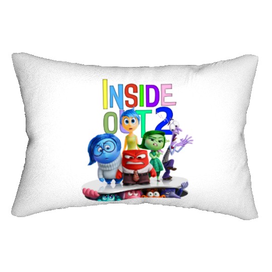 Inside Out 2 Lumbar Pillows, Disney Pixar Inside Out Lumbar Pillows