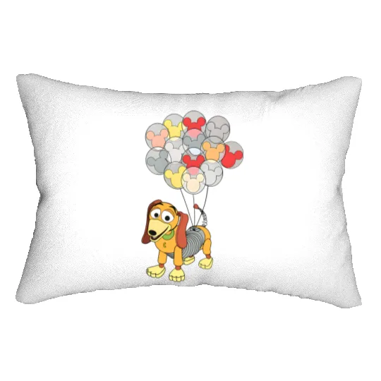 Disney Pixar Toy Story Slinky Dog With Balloon Lumbar Pillows