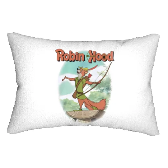 Vintage Robin Hood Lumbar Pillows, Robin Hood Disney Lumbar Pillows