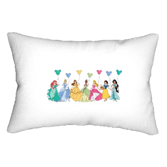 Disney Princess Lumbar Pillows, Disney Character Lumbar Pillows, Disney Balloon Lumbar Pillows