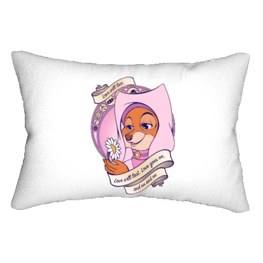 Lady Marian Lumbar Pillows, Lumbar Pillows, Oo de lally Lumbar Pillows, Disneyworld, Disneyland Lumbar Pillows, Maid Marian Lumbar Pillows, Disney Women Lumbar Pillows