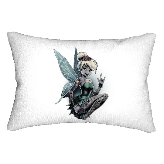 Tinkerbell Lumbar Pillows, Peter Pan, Disney Princess, Disney Lumbar Pillows