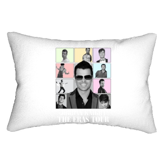 Jordan Knight Eras Tour Unisex Heavy Cotton Lumbar Pillows