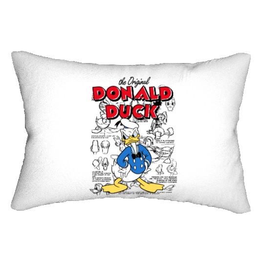 Disney Donald Duck Lumbar Pillows, Donald Duck Lumbar Pillows