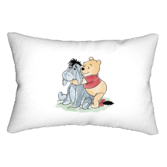 Pooh and Eeyore Lumbar Pillows, Winnie The Pooh, Disney Lumbar Pillows