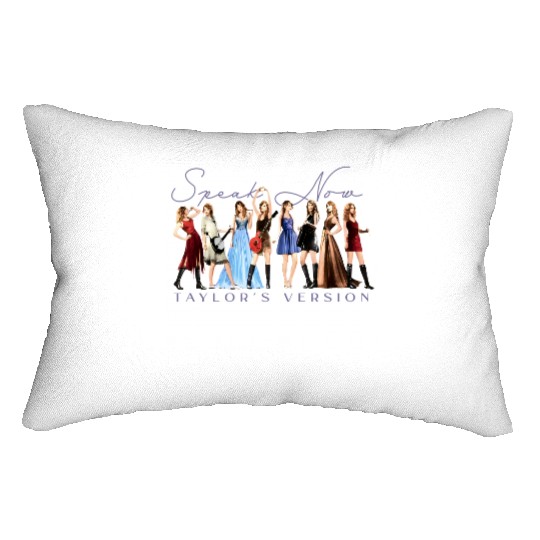 Discover Speak Now Lumbar Pillows, Taylo version Lumbar Pillows, The Eras Tour Concert Lumbar Pillows