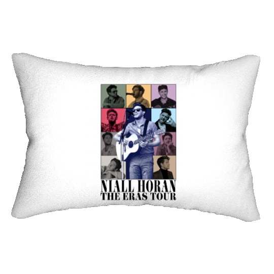 Discover Niall Horan Lumbar Pillows, Vintage Ni.all Ho.ran The Eras Tour 2024 Lumbar Pillows