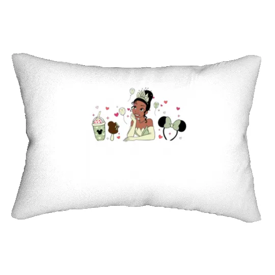 Tiana Disney Lumbar Pillows, Tiana Princess Lumbar Pillows