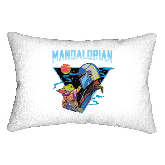 New Collection Star Wars Mandalorian Lumbar Pillows, Disneyland, Disney Trip Lumbar Pillows, Star Wars Lumbar Pillows