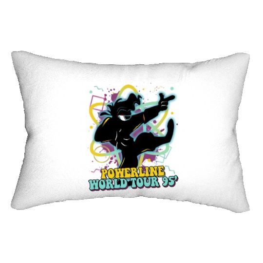 Goofy Movie Powerline Lumbar Pillows | A Goofy movie Lumbar Pillows | Disneyland Powerline Stand Out Tour Lumbar Pillows