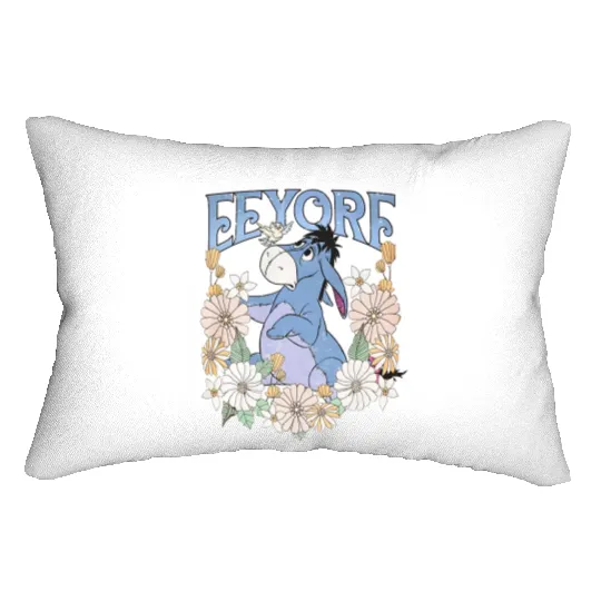 Retro Disney Eeyore  Lumbar Pillows, Eeyore Winnie The Pooh