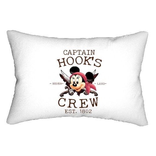 Disney Cruise Lumbar Pillows, Cruise Disney Lumbar Pillows, Disney Pirate Lumbar Pillows