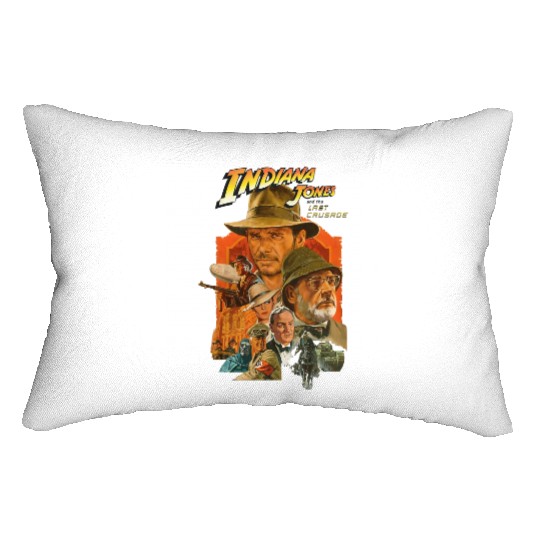 Vintage 90s Indiana Jones Adventure Disneyland 1995,Indiana Jones Lumbar Pillows, Vintage Disney Movie Lumbar Pillows
