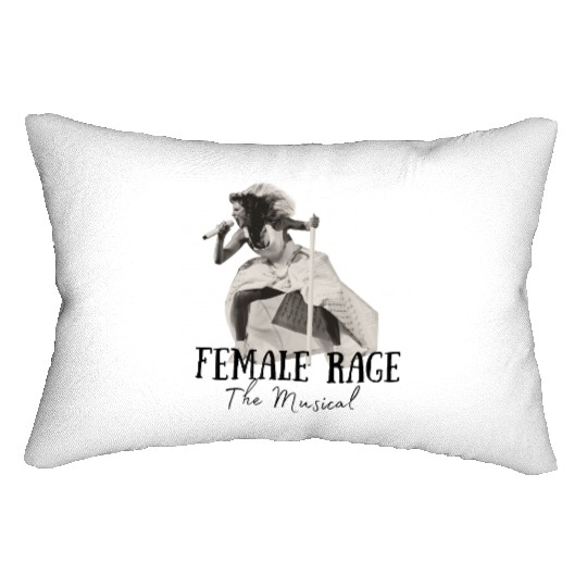 Discover Female Rage The Musical Lumbar Pillows Eras Tour  Lumbar Pillows The Tortured Poets Department Female Rage The Musical TTPD Eras Tour Outfit