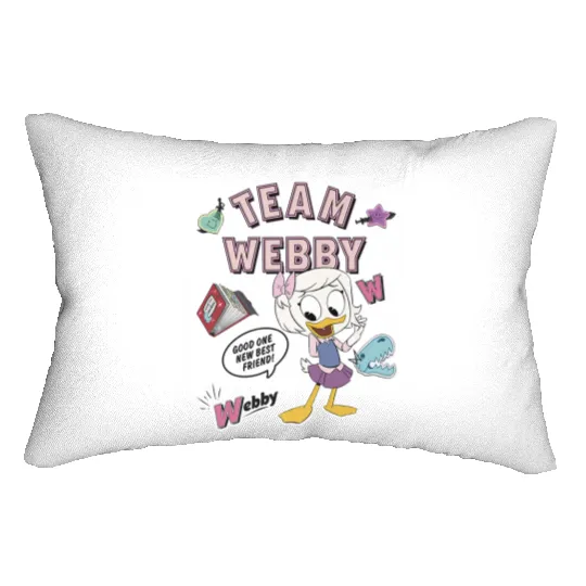Disney DuckTales, Team Webby Collage Lumbar Pillows, DuckTales Lumbar Pillows