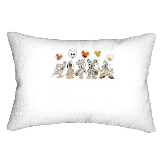 Disney Halloween Skeleton Lumbar Pillows, Disney Halloween Lumbar Pillows, Disney Balloon Lumbar Pillows