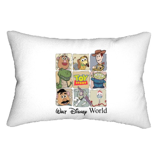 Toy Story Disneyworld Lumbar Pillows, Disney Pixar Toy Story Lumbar Pillows