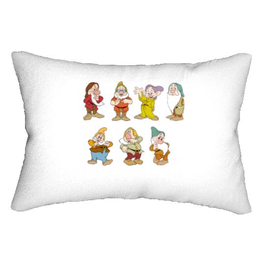 Disney Seven Dwarfs Lumbar Pillows, Snow White and Seven Dwarfs Lumbar Pillows