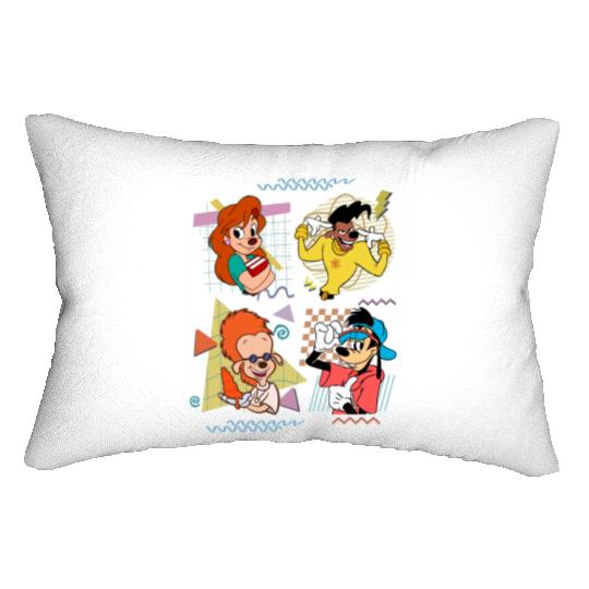 Goofy Lumbar Pillows, Kids Disney Lumbar Pillows, Vintage Goofy Movie Powerline