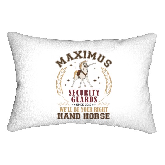 Disney Tangled Maximus Horse Security Guards Retro Lumbar Pillows
