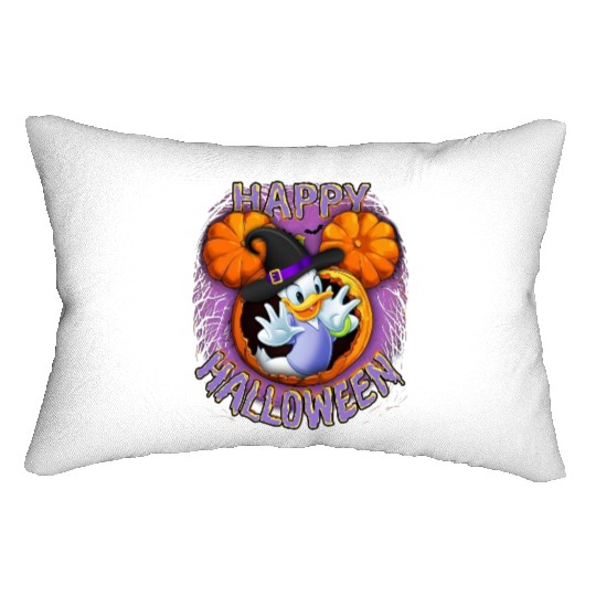 Daisy Duck Halloween Lumbar Pillows, Happy Halloween Lumbar Pillows, Daisy Halloween Lumbar Pillows, Disney Daisy Lumbar Pillows, Halloween Lumbar Pillows Women, Fall Lumbar Pillows