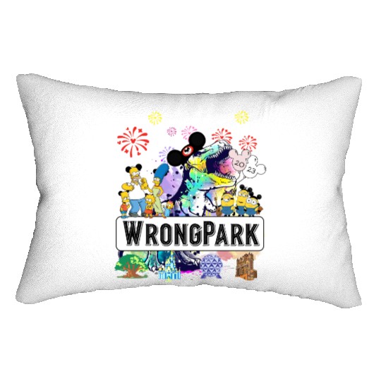 Wrong Park Tyrannosaurus 2023 Disney Lumbar Pillows
