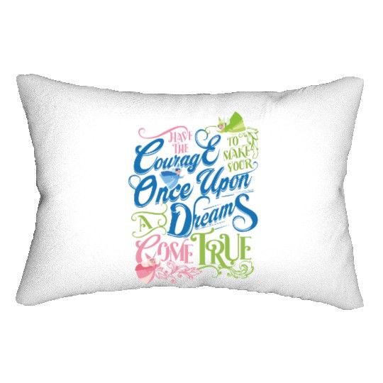Sleeping Beauty Fairy Godmothers  Lumbar Pillows, Flora Fauna Merryweather Disney Lumbar Pillows
