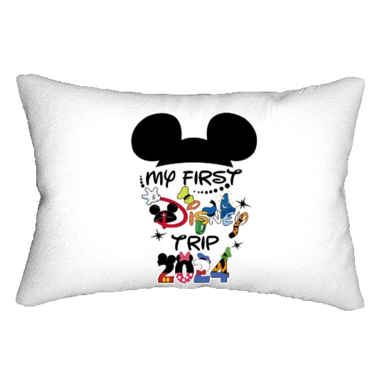 Disney Trip Lumbar Pillows, Mickey Lumbar Pillows, Mickey Ears, Disney Mickey Lumbar Pillows
