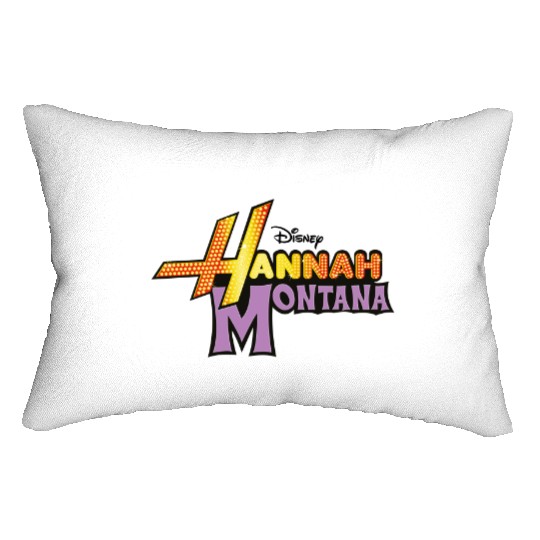 Hannah Montana Lumbar Pillows, Disney Hannah Montana Logo