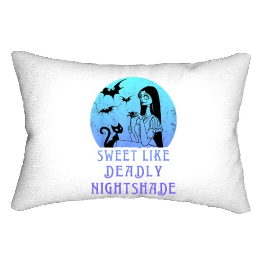Disney Nightmare Before Christmas Sally Sweet Like Deadly Lumbar Pillows, Disneyland Spooky Season