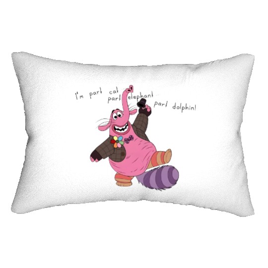 Part Cat Bing Bong Lumbar Pillows, Inside Out Lumbar Pillows, Disney Vacation Lumbar Pillows