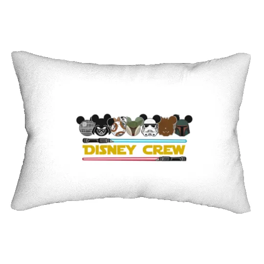 Disney Crew Darth Vader Stormtrooper Disney Disneyland Lumbar Pillows