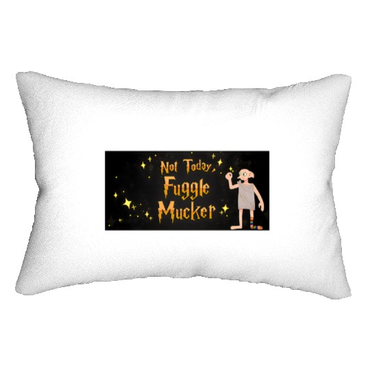 Not Today Fuggle Mucker, Universal Studio Trip Lumbar Pillows,Universal Orlando,Universal Trip 2023,Disney Lumbar Pillows