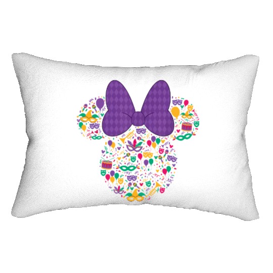 Mickey Mardi Gras 2024 Lumbar Pillows, Disney Mardi Gras Lumbar Pillows, Disney Matching Trip 2024