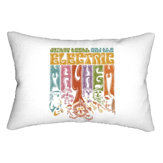 Color Vintage Disney Muppets Doctor Teeth And The Electric Mayhem Lumbar Pillows