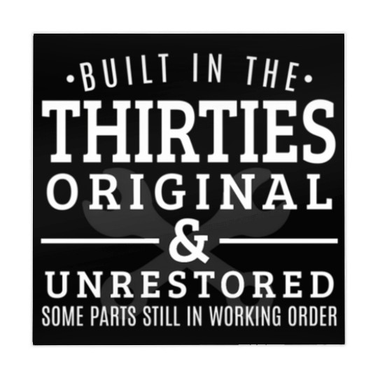 Built In The Thirties Born In The 1930S Mahjong Mats