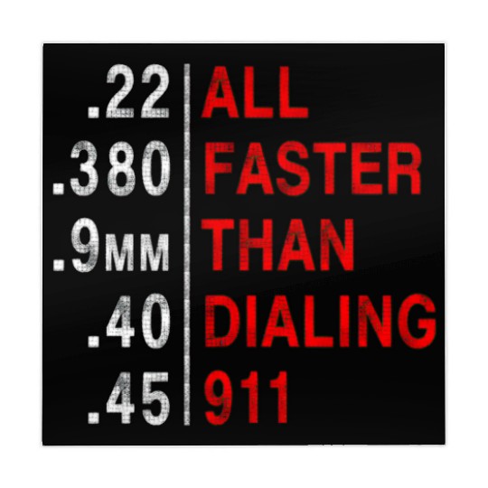 All Faster Than Dialing 911 Weapon Bullet Ammo Mahjong Mats