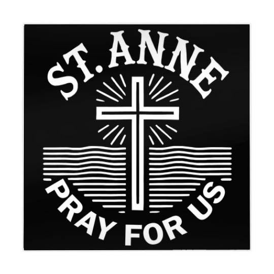 St. Anne Pray for Us Catholic Saint Mahjong Mats