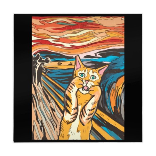 The scream of the cat Mahjong Mats