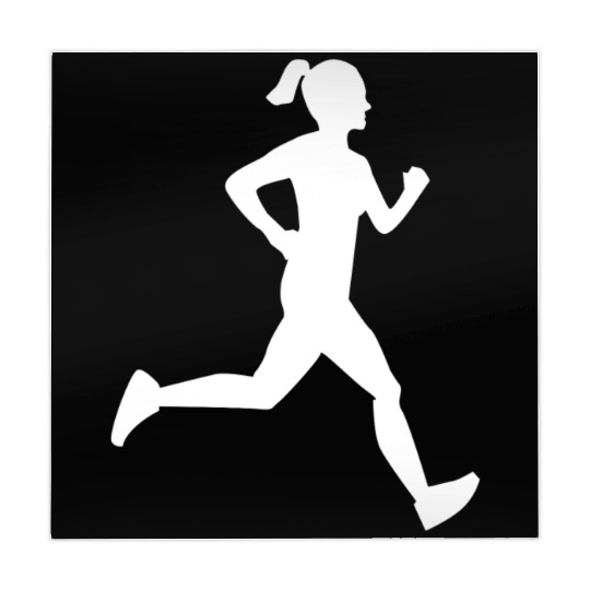 Girl Running Mahjong Mats